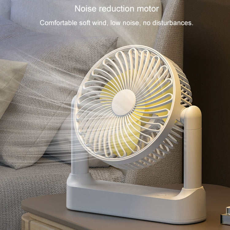 Portable Retractable USB Home Desktop Fan Large Wind Power Outdoor Ceiling Fan, Model: Plug-in Model