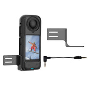 For Insta360 X4  Microphone Extension Adapter Camera Accessories
