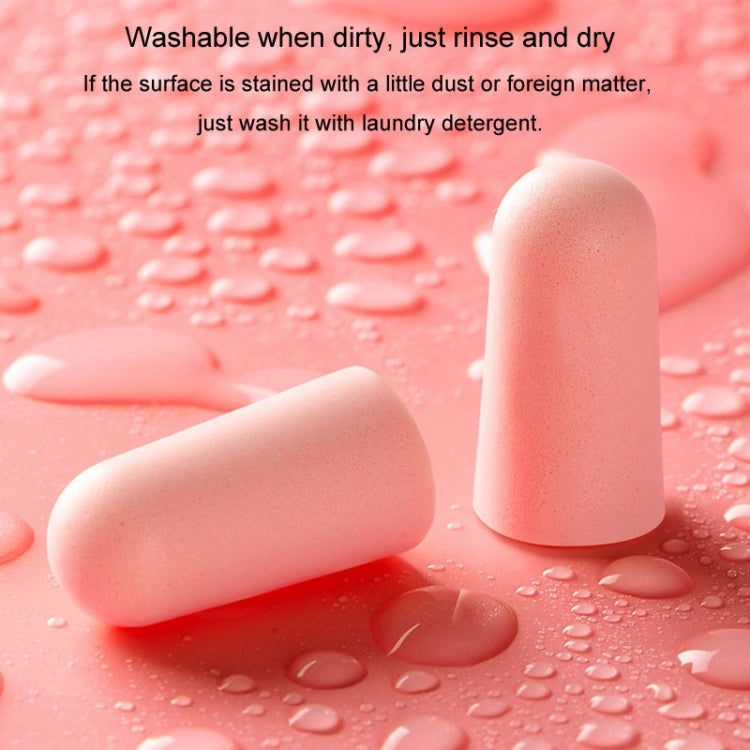 10pcs /Box Memory Foam Earplugs Student Dormitory Sleeping Noise Reduction Soundproof Earplugs(Mixed Colors)