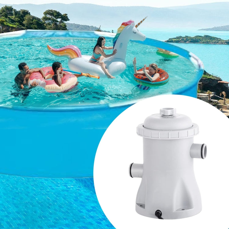 JY-051 110V-240V 330 Gallon Swimming Pool Filter Pump Pool Circulating Cleaner, Spec: US Plug