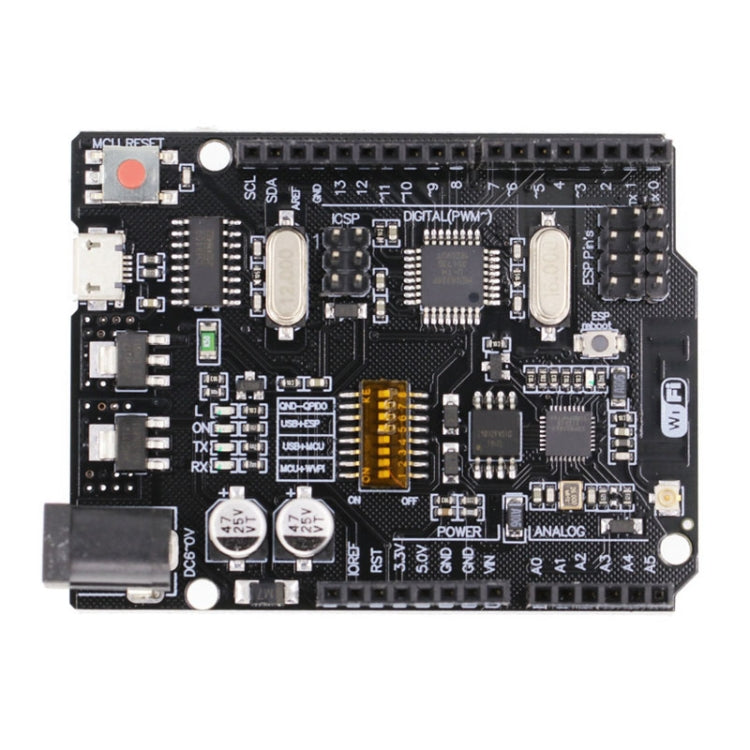 WIFI R3 Atmega328p+ESP8266 (32MB Memory), USB-TTL CH3 Development Board