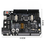 WIFI R3 Atmega328p+ESP8266 (32MB Memory), USB-TTL CH3 Development Board