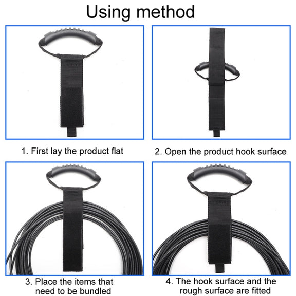 Weighted Storage Packing Tape Portable Hose Organization Tying Strap, Specification: S