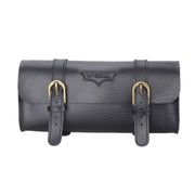 B-SOUL Bicycle Electric Scooter Riding Retro Front Head Bag(Black)