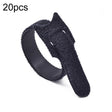 20pcs Nylon Fixed Packing Tying Strap Data Cable Storage Bundle, Model: 12 x 200mm Black - Cable Organizer by PMC TechLife | Online Shopping South Africa | PMC TechLife | Buy Now Pay Later Mobicred