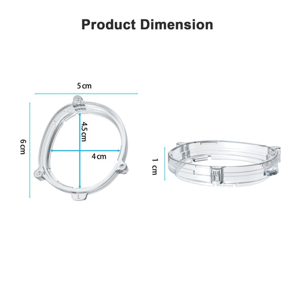 For Meta Quest 3 VR Magnetic Eyeglasses Frame, Spec: Anti Blue Light Lens+Frame Transparent
