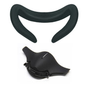 For Meta Quest 3 VR Blackout Nose Pad Mask Face Pad Cover, Spec: 2pcs /Set