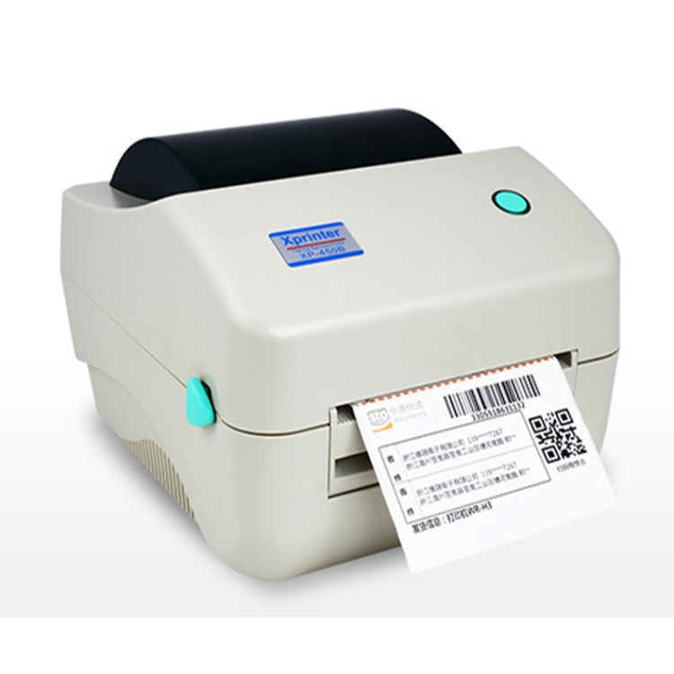 Xprinter XP-450B USB Port Supermarket Cashier Barcode Thermal Printer(US Plug)