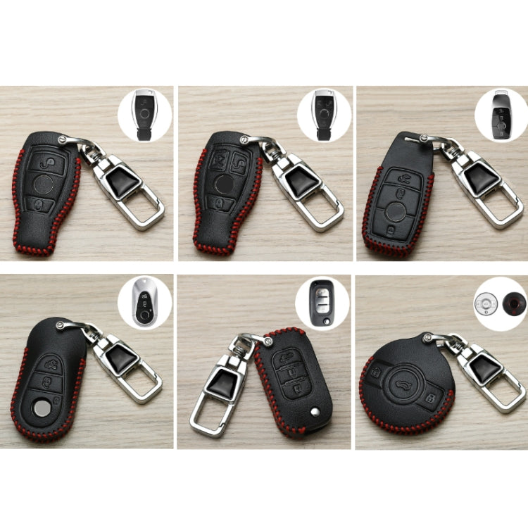 For Mercedes-Benz Car Key Cover Multifunctional Keychain Anti-lost Number Plate, Style: B