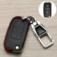 For Skoda Car Key Cover Multifunctional Keychain Anti-lost Number Plate(A) - Car Key Cases by PMC TechLife | Online Shopping South Africa | PMC TechLife | Buy Now Pay Later Mobicred