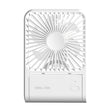 HX-123 USB Charging Wall-mounted Desktop Folding Thin and Light Small Fan(White) - Electric Fans by PMC TechLife | Online Shopping South Africa | PMC TechLife | Buy Now Pay Later Mobicred