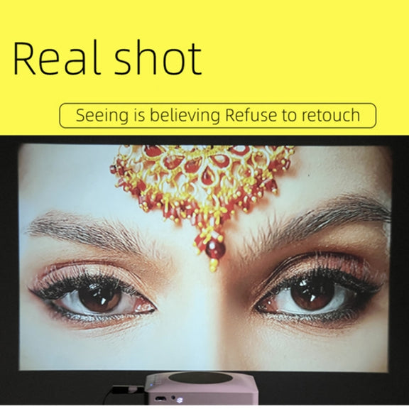Y2S 1080P Mini LED WiFi Projector Support Wireless Wired Screen Mirroring Youtube Version(UK Plug)