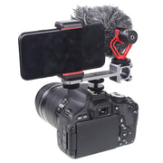 Cimapro CPT-3 Three-headed Hot Boot Bracket Adapter Mount LED Mic On Gimbal