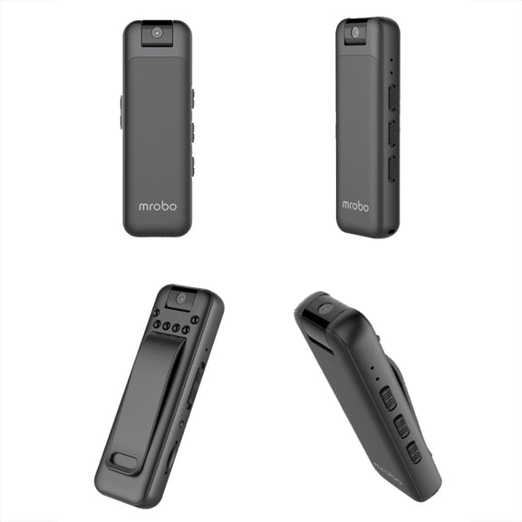 Mrobo D3 1080P Rotating Camera HD Infrared Night Recording Pen, Size: 64GB(Black)