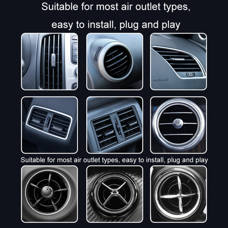 Car Mobile Phone Holder Navigation Air Outlet Support Fixed Bracket(Metal Hook)
