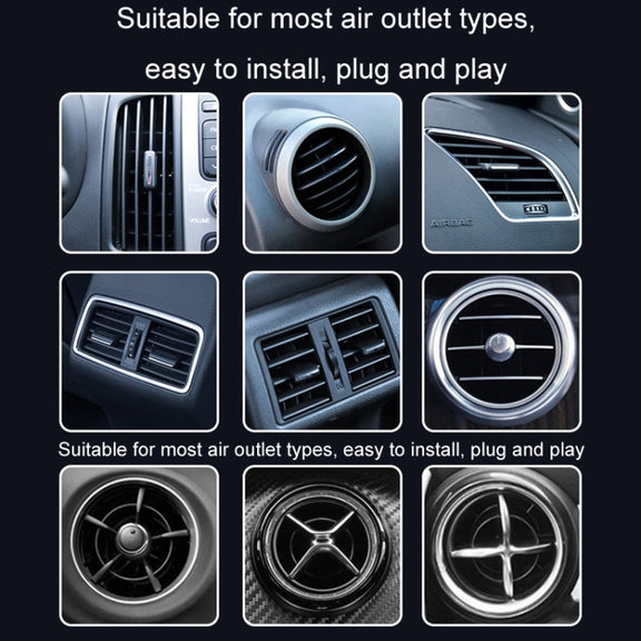 Car Mobile Phone Holder Navigation Air Outlet Support Fixed Bracket(Metal Hook)