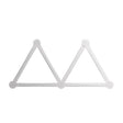 JSK-P22 5V Bluetooth RGB Stitching Light E-Sports Atmosphere Decorative Lamp, Style: 6 Sections+USB To DC Line+EU Plug(White) - free shipping - PMC TechLife - Order now!