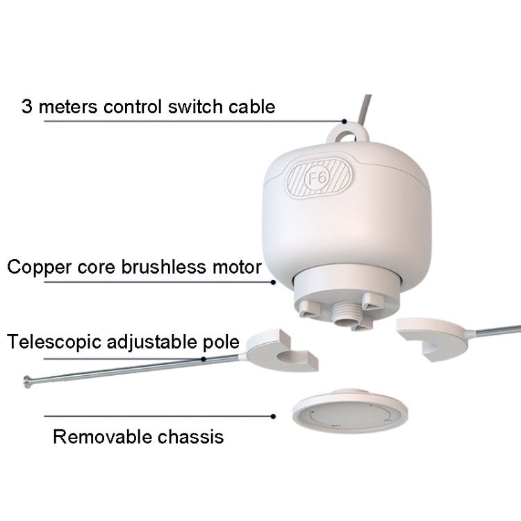 USB Plug-in Version Delicatessen Fly Catching Ceiling Fan Catering Restaurant Fly Repellent Device