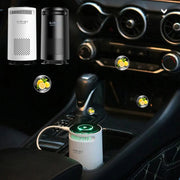Car Negative Ion Air Purifier Odor Removal Aromatherapy(White)