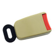Car Seat Two-point Safety Belt Safety buckle(Beige) - Seat Belts & Padding by PMC TechLife | Online Shopping South Africa | PMC TechLife | Buy Now Pay Later Mobicred