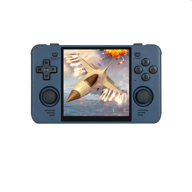 POWKIDDY RGB30  4 Inch IPS Screen Handheld Game Console Built In WIFI＋Bluetooth 16GB+64GB(Blue)