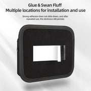 Adhesive Multifunctional Storage Bag for Car Center Console(Brown)