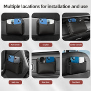 Adhesive Multifunctional Storage Bag for Car Center Console(Green)