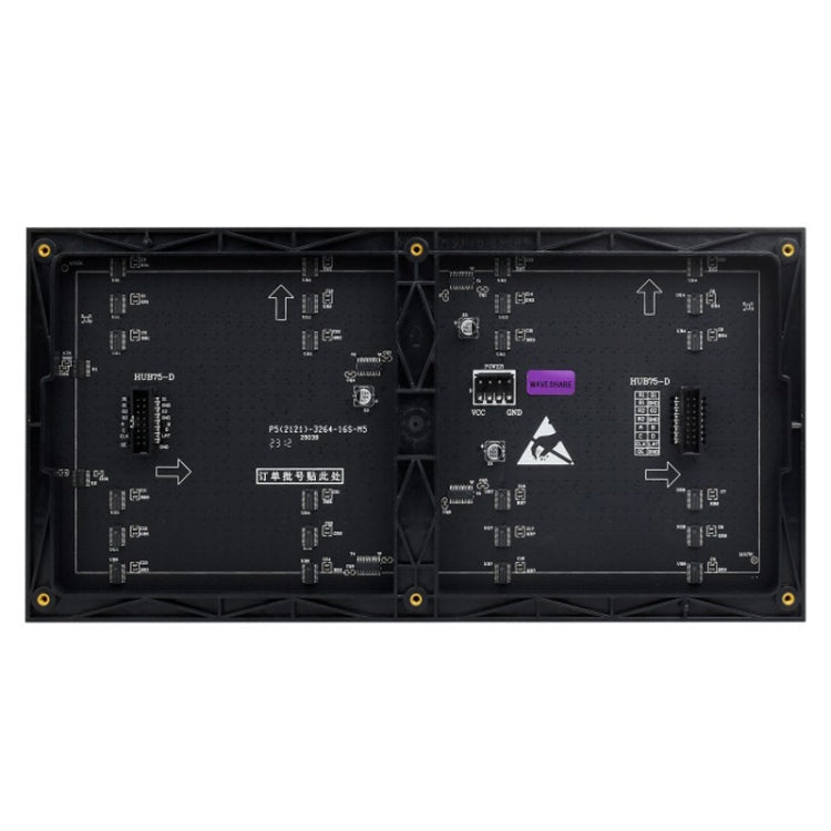 Waveshare RGB Full-color LED Matrix Panel, 5mm Pitch, 64x32 Pixels, Adjustable Brightness(25848)