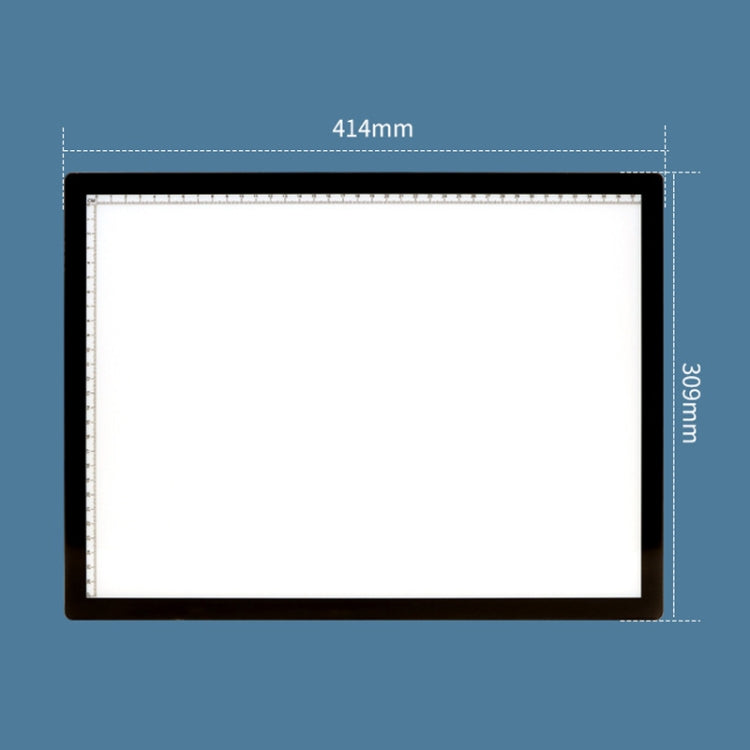 A3-D28B LED Smart Charging Copy Desk Line Drawing Hand Drawing Transparency Copy Platform With 1m Type-C Line