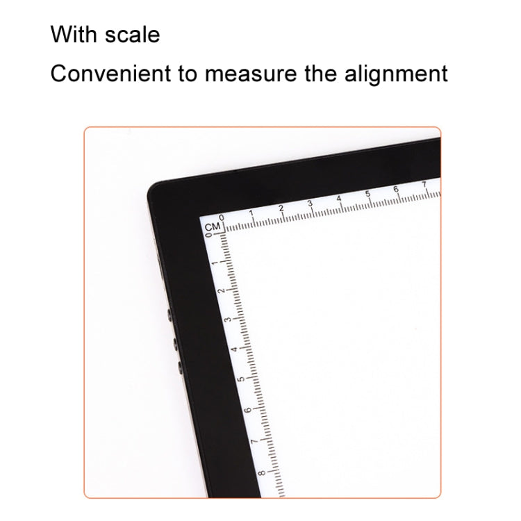 A3-D28B LED Smart Charging Copy Desk Line Drawing Hand Drawing Transparency Copy Platform With 1m Type-C Line