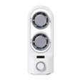 Intelligent Digital Display 100-Speed Stepless Speed Desktop Shaking Head Tower Fan(White) - Electric Fans by PMC TechLife | Online Shopping South Africa | PMC TechLife | Buy Now Pay Later Mobicred