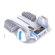 For Sony PS5 Slim PGTECH GP-521 Handle Charging Base Host Cooling Rack With Disc Rack(White) - free shipping - PMC Jewellery - Order now!