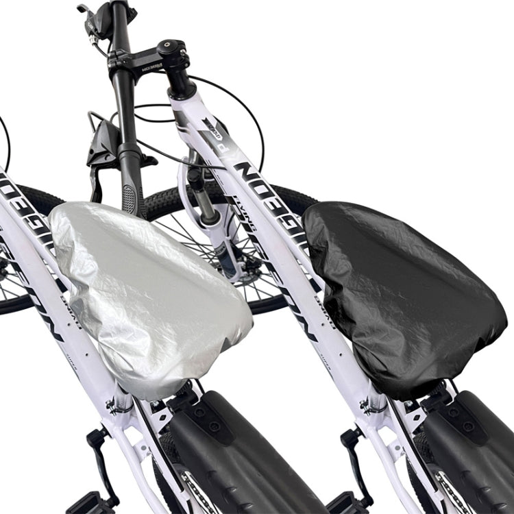 2pcs Bicycle Saddle Water-resistant Dustproof Sun Protection Cover(Universal Size)