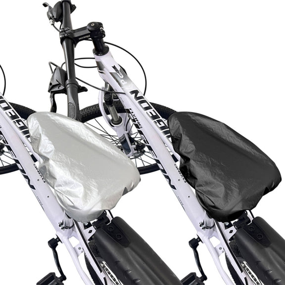 2pcs Bicycle Saddle Water-resistant Dustproof Sun Protection Cover(Universal Size)