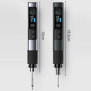 FNIRSI Portable Constant Temperature Soldering Iron Set, Model: HS-02B Standard 3 Head