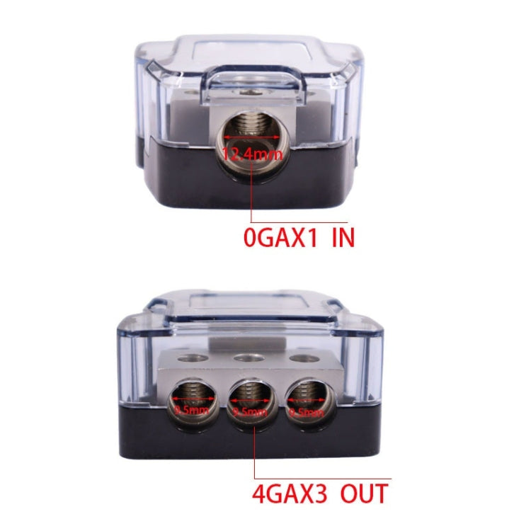 1 To 4 Car Audio Amplifier Modification Fuse Ground Box Hub