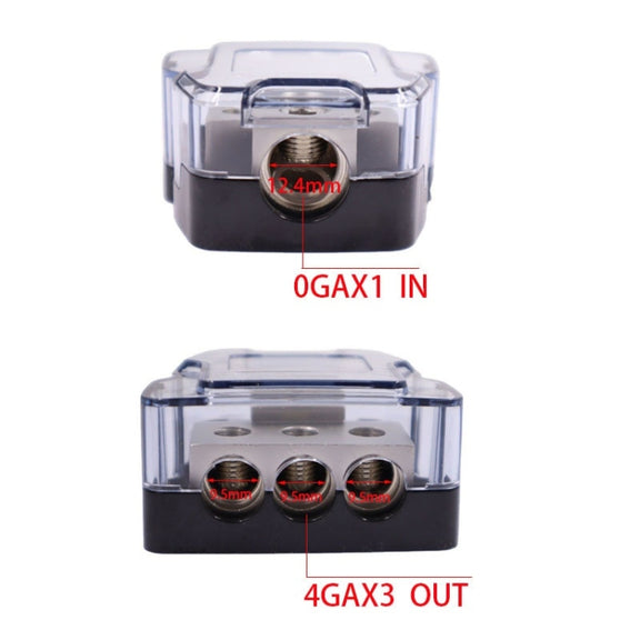 1 To 4 Car Audio Amplifier Modification Fuse Ground Box Hub