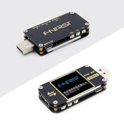FNIRSI FNB38 USB Voltage And Current Meter Capacity Fast Charging Protocol Tester(Black)