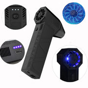 130000R PM52+M/S Brushless Motor Industrial Dust Blowing Turbo Fan(Black)