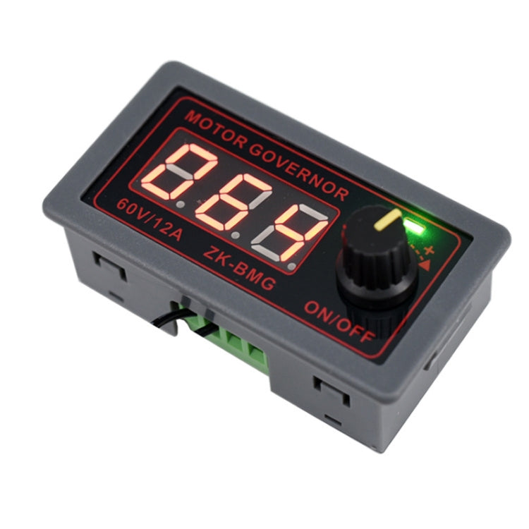 9-60V/12A/500W PWM Motor Fan DC Motor Speed Controller(With Shell)