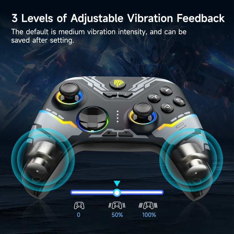 EasySMX X15 Hall Joystick Trigger RGB Wireless Gamepad(Mech)