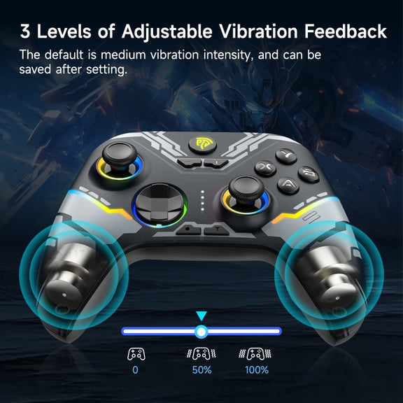 EasySMX X15 Hall Joystick Trigger RGB Wireless Gamepad(Mech)