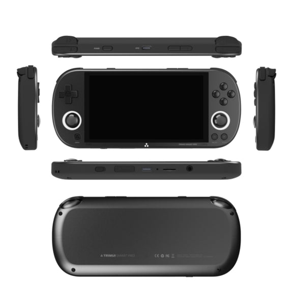 Trimui Smart Pro 4.96 Inch IPS Screen Handheld Game Console Open Source Linux System 256G(Black)