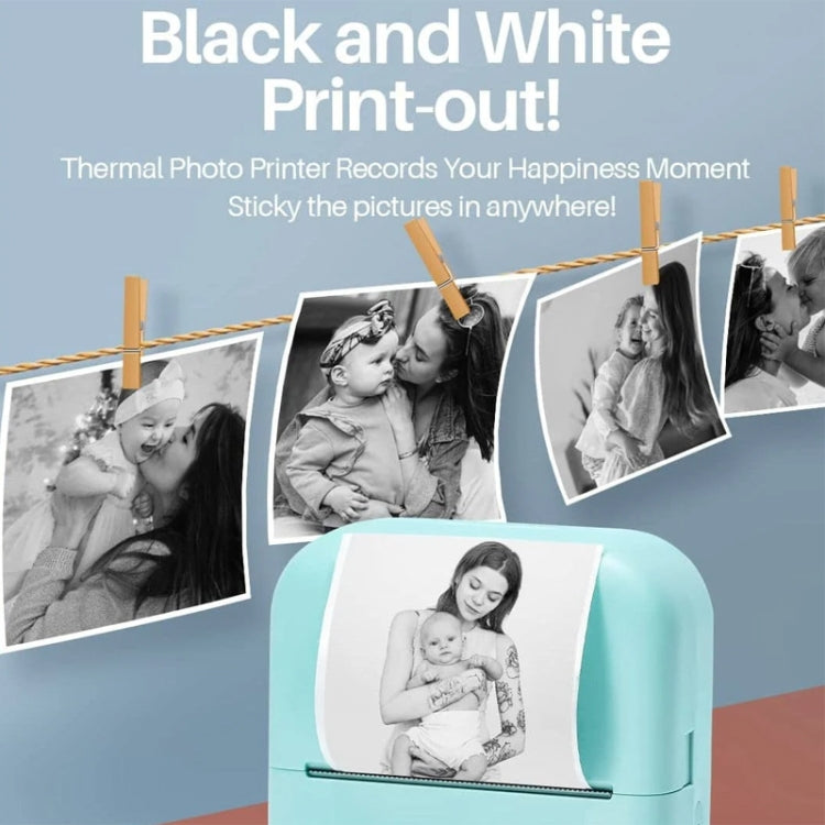 Phomemo M02X Inkless Pocket Printer Bluetooth Thermal Portable Sticker Maker Machine(White)