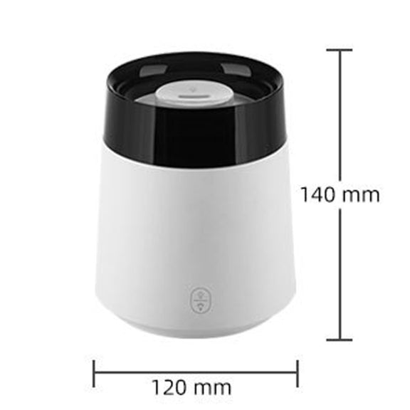 H10 Home Portable Office Aromatherapy Diffuser Running Horse Night Light Large Fog Humidifier(White)
