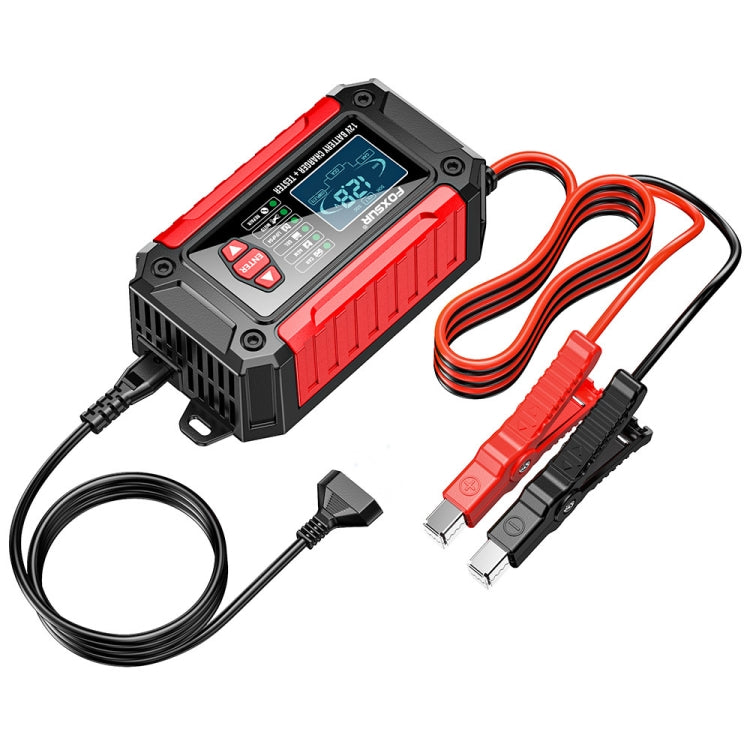 FOXSUR Cars Motorcycles 12V Lithium Cattery Charger With Battery Detection(EU Plug)