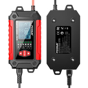 FOXSUR Cars Motorcycles 12V Lithium Cattery Charger With Battery Detection(EU Plug)