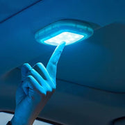 Car USB Charging Strong Magnetic Roof Reading LED Light(Beige)