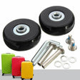 54mm x 18mm Luggage Suitcase Replacement Wheels Low Noise Spinner Wheels - Accessories by PMc TechLife | Online Shopping South Africa | PMc TechLife | Buy Now Pay Later Mobicred