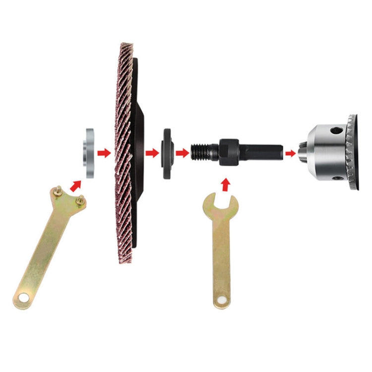 5 In 1 6mm Drill To Angle Grinder Parts Drill To Angle Grinder Connecting Rod